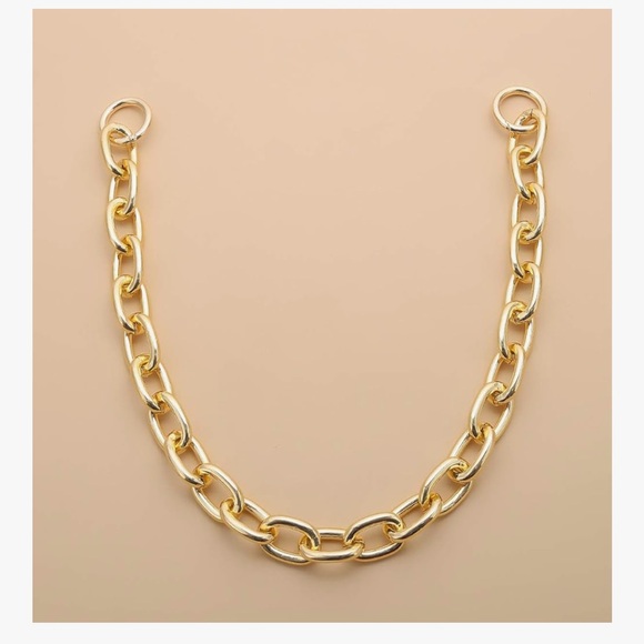 🆕 Gold Chunky Purse Replacement Chains - Picture 2 of 4
